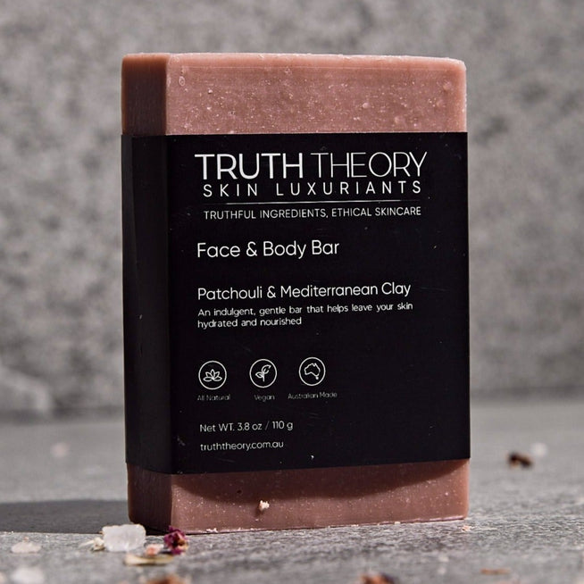 Patchouli & Mediterranean Clay Face and Body Bar